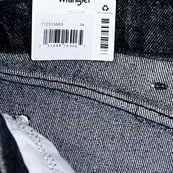 NWT Wrangler Festival High Waisted Cutoff Denim Shorts In Granite - Picture 10 of 11